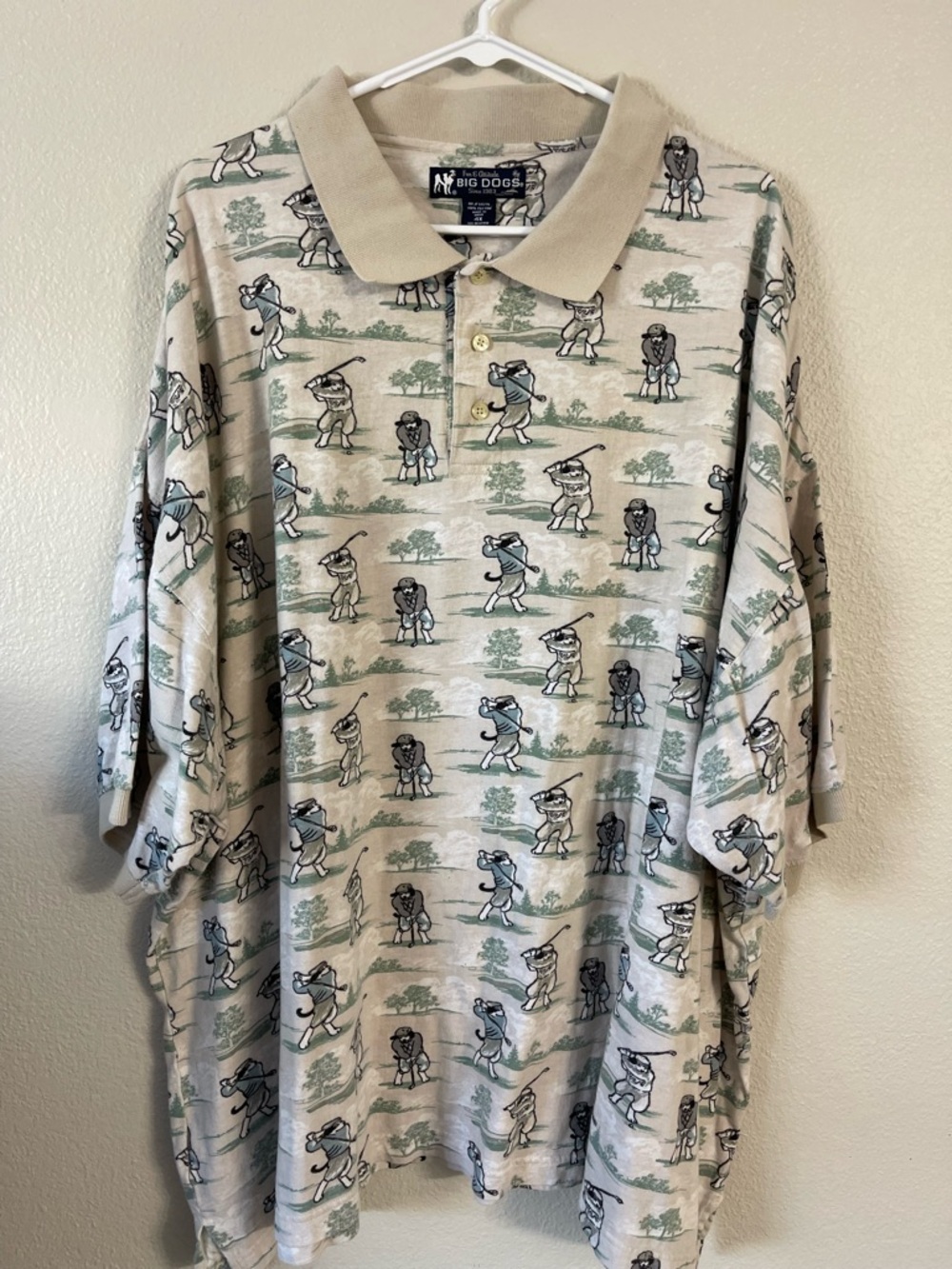 Big Dog polo golf shirt 4XL